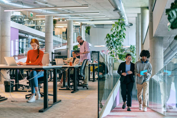 istock In a modern startup office, a diverse group of young professionals collaboratively tackles various business problems and challenges, surrounded by their engaged colleagues, fostering innovation and productivity 1682806410