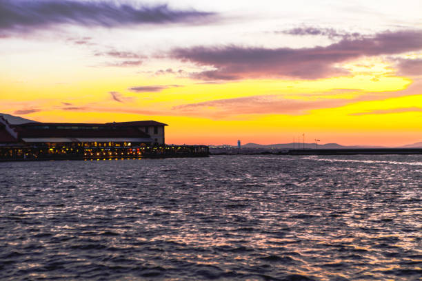 istock View of a pier at sunset 1682874057
