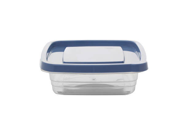 istock Plastic food container isolated on white background 1682946934