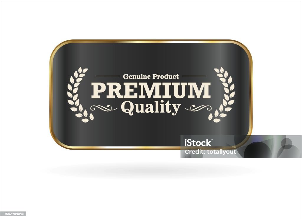 Premium Collection Label Premium Quality Label Retro Design Vector Collection Stock Illustration ...