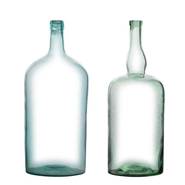 istock empty bottle made of brown glass, isolated on a white background 1683001707