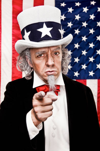 istock Patriotic Uncle Sam Wants YOU 168312900