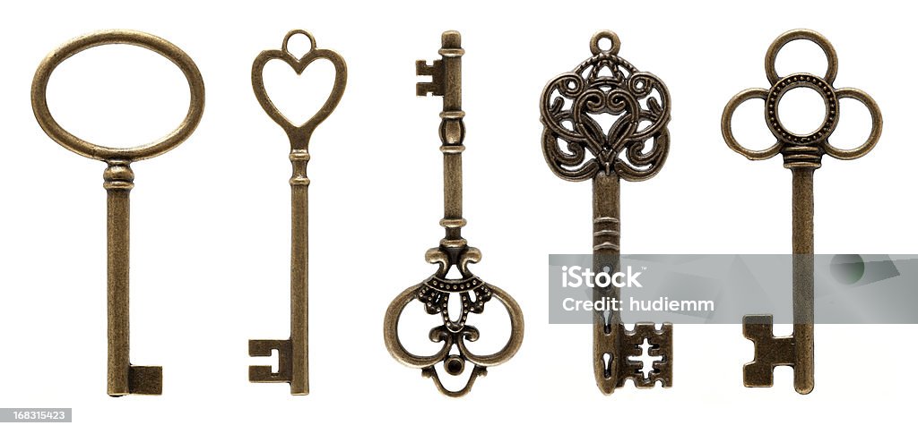 Alte Schlüssel Stockfoto und mehr Bilder von Schlüssel - Schlüssel,  Vergangenheit, Altertümlich - iStock