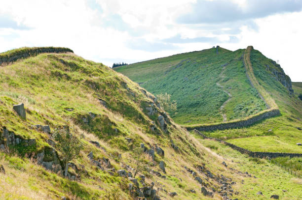 istock Hadrian's Wall looking West towards Housesteads 168317333