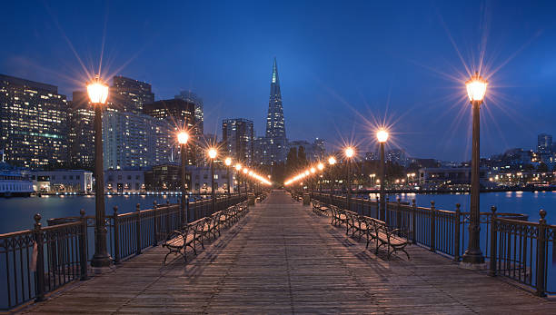 istock Pier 7, Transamerica Pyramid, San Francisco Skyline at Twilight (XXXL) 168323992