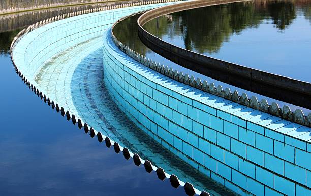 하수 용수 처리 - tsukubai sewage treatment plant water sewer 뉴스 사진 이미지