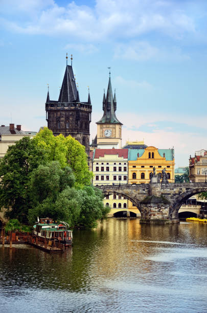 istock View if Charles Bridge in Prague 168324390
