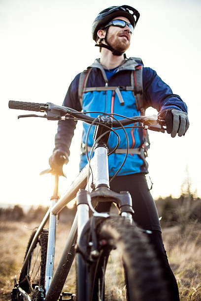 istock Dusk Mountain Bike Trail Ride 168325130