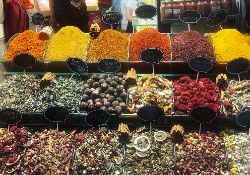 Delights found at Grand Bazaar in Istanbul.
