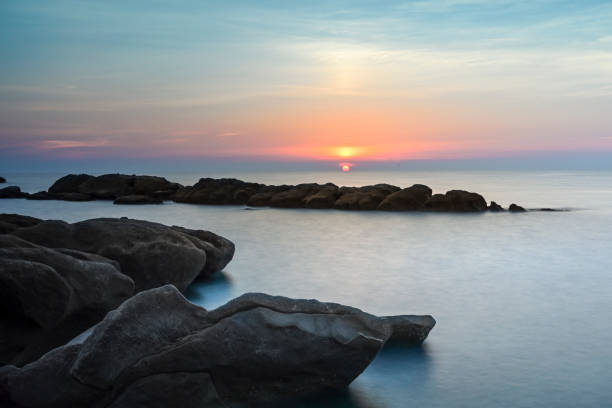 Scogliera di Capo d'Orlando in Sicilia