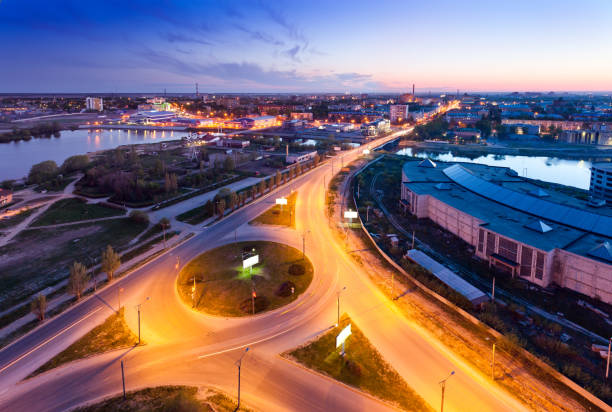 istock Yoshkar-Ola cityscape at sunset. Aerial view 168336948