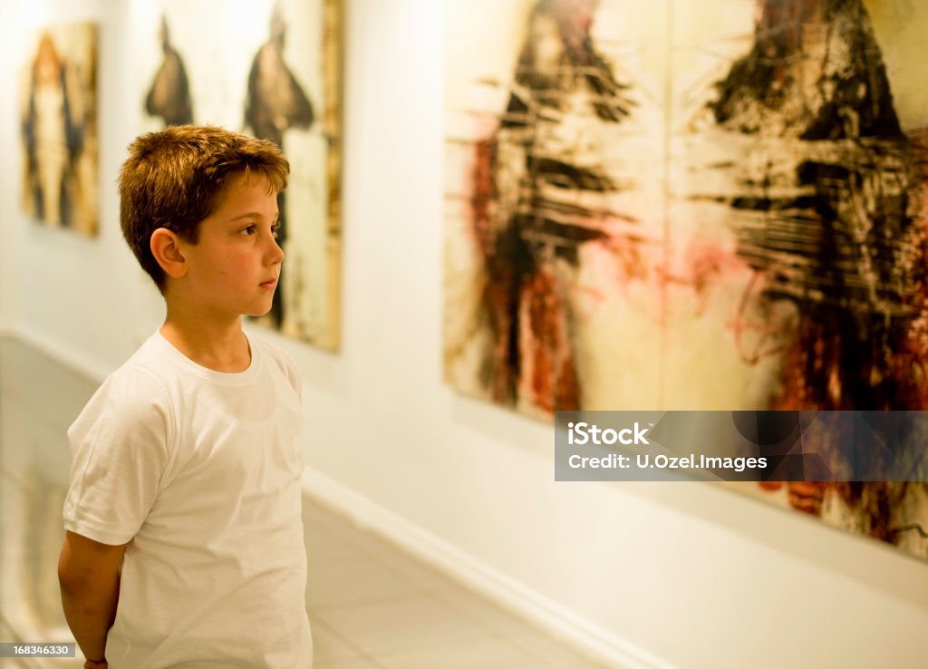 Arte de aprendizagem - Foto de stock de Galeria de Arte royalty-free