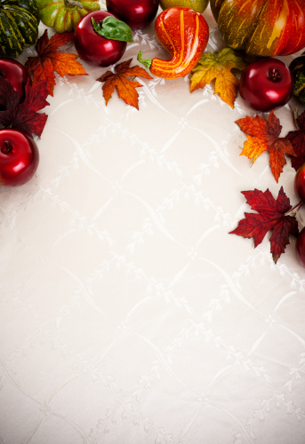 Traditional Thanksgiving, Autumn Holiday Background