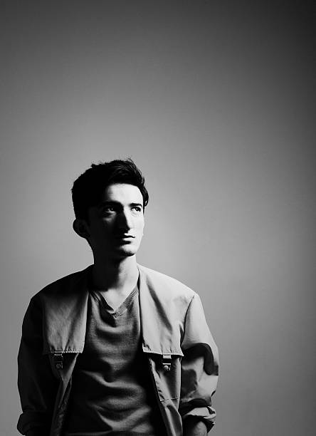 istock Film Noir, Urban Chic, Young Man in Studio 168353531