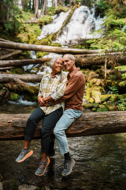 istock Affectionate senior couple enjoying time together in nature 1683553004