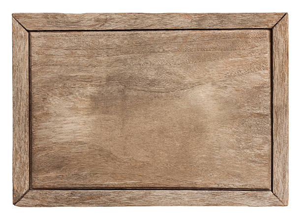 Old weathered wood board background. Old weathered wood board background, with frame. Isolated on white, clipping path included. construction frame stock pictures, royalty-free photos & images