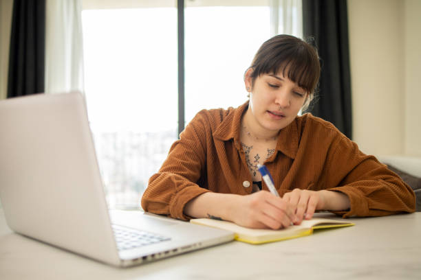 istock Young entrepreneur is working from home 1683583747