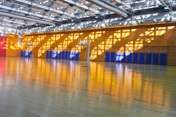 istock Empty Sports Hall with 
