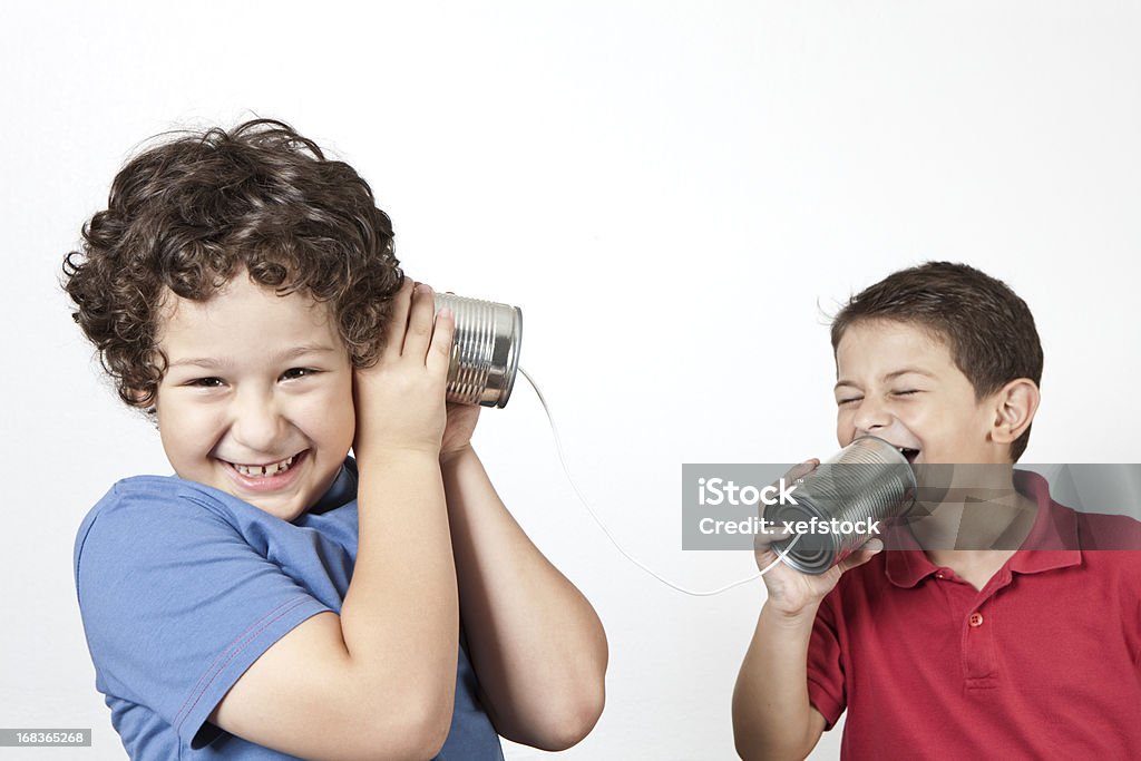 Comunicación - Foto de stock de Niño libre de derechos