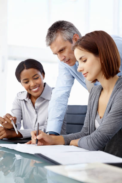 istock Discussion between business people 168368699