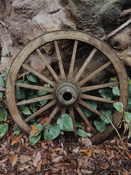istock Old Wooden Wheel 1683719006