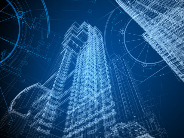 Architecture Blueprint http://teekid.com/istockphoto/banner/banner3.jpg architecture project stock pictures, royalty-free photos & images