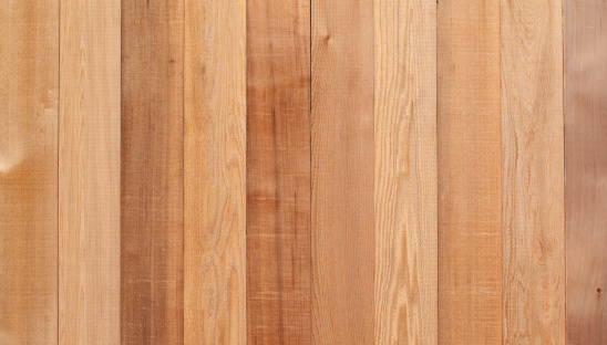 New wood paneling for new home or remodeling
