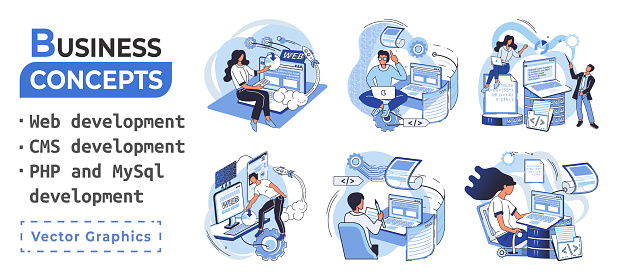 Website Architecture Concepts Web Development Php Mysql Cms Interface ...