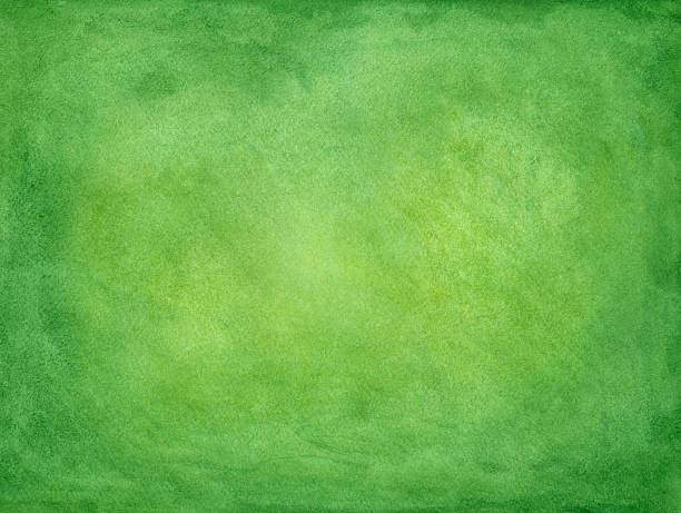 グリーンの水彩画紙 - 緑色点のイラスト素材／クリップアート素材／マンガ素材／アイコン素材