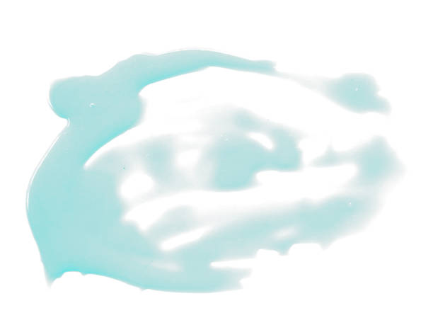 istock Water on white background. Spilled water puddle isolated on white background. Texture of spilled water 1684012702