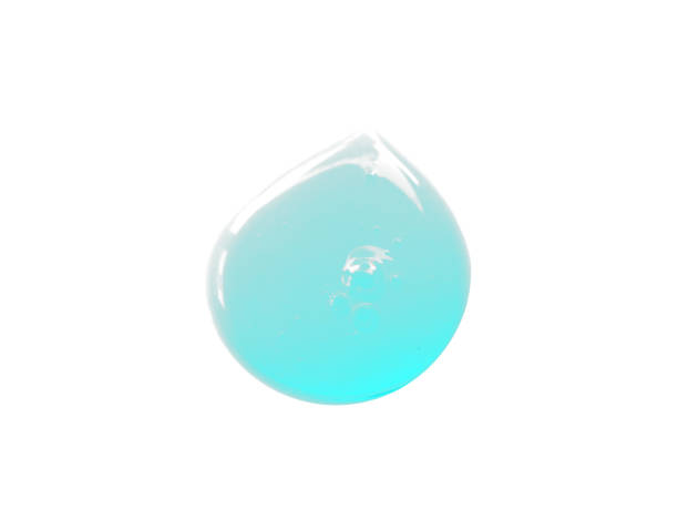 istock Water on white background. Spilled water puddle isolated on white background. Texture of spilled water 1684012719