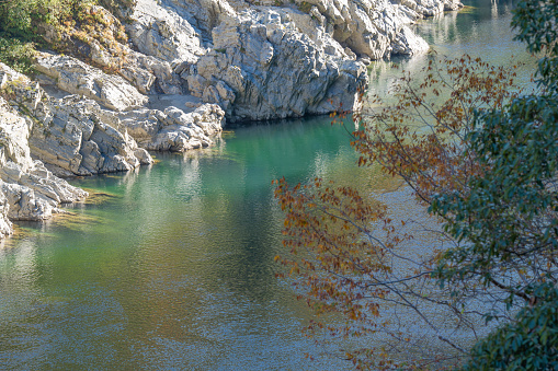 ObokeKoboke Valley is famous valley in Tokushima prefecture