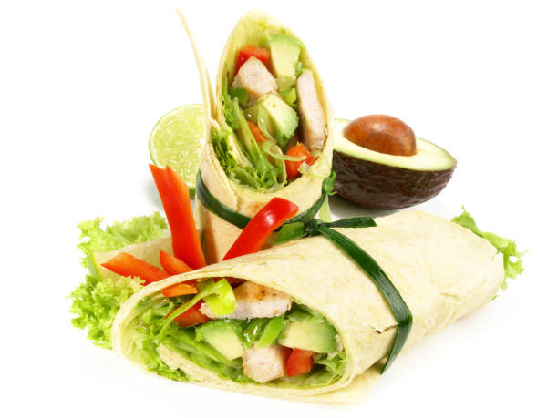Chicken Wrap - Isolated