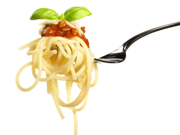 istock Spaghetti Bolognese Fork - Fast Food - Isolated 1684061794