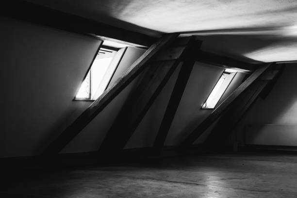 Large truss with two windows
