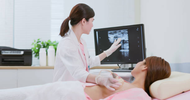 istock woman breast ultrasound examination 1684091206