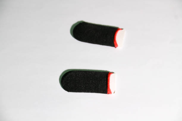 istock A pair of black and red finger gloves 1684101186