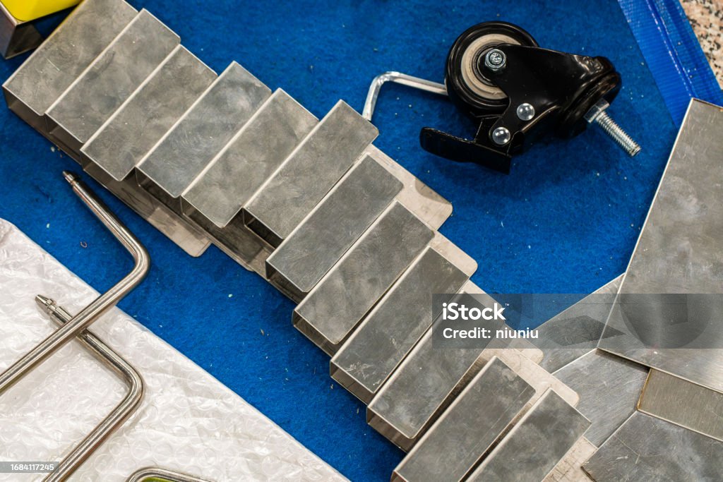 Caster wheels device Business Stock Photo