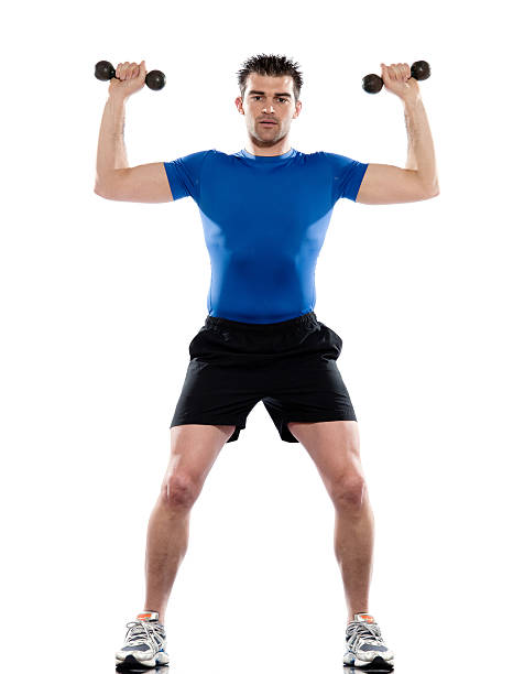 istock man  exercising workout Body Building Exercises Weight Training 168417491