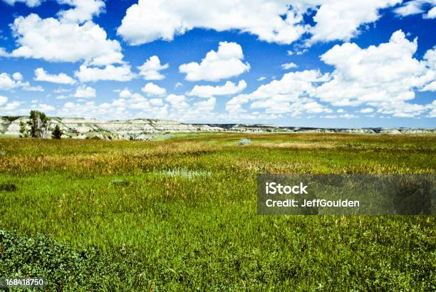 Prato Erboso Formazione E Cloud - Fotografie stock e altre immagini di Ambientazione esterna - Ambientazione esterna, America del Nord, Area selvatica