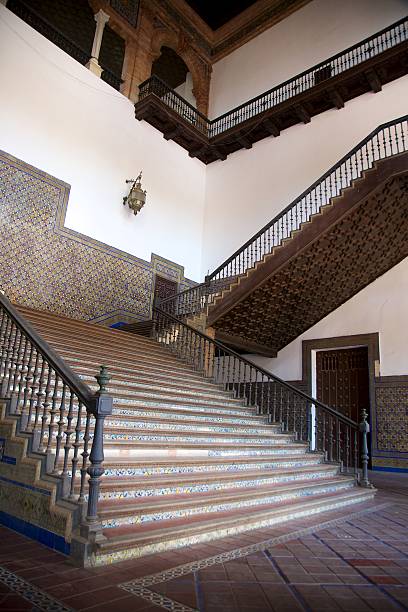 istock stairs at public Spain Square in Seville 168419972