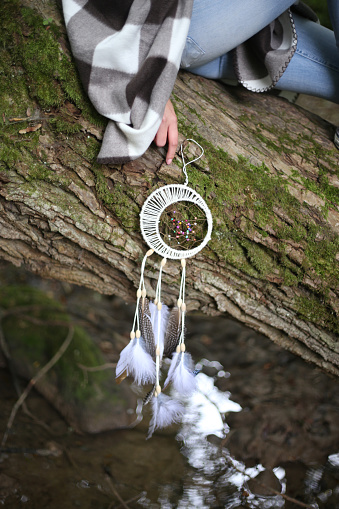 Detail of dreamcatcher