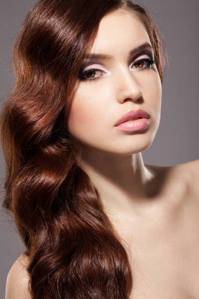 istock Young and beautiful woman with luxury hairs 168433706