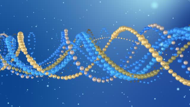 4K DNA Gene Concept -Loopable
