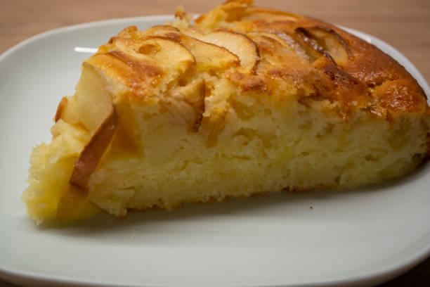 istock A slice of apple pie with apple wedges on a white plate 1684389322