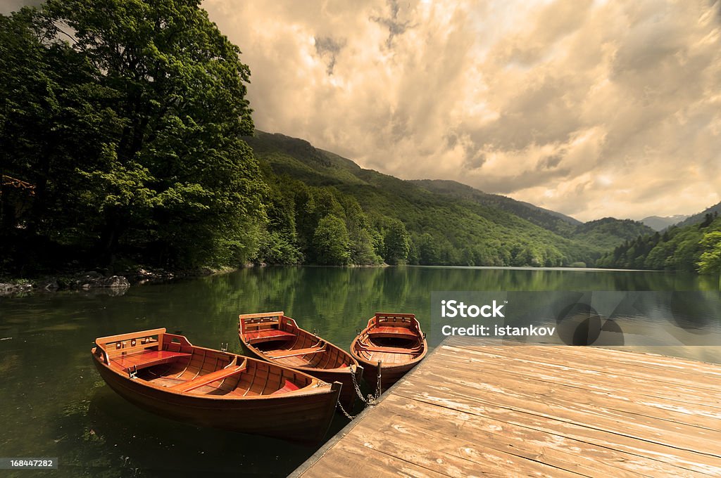 Biogradsko jezero - Foto stock royalty-free di Acqua