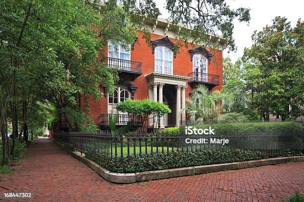 Historic Home Savannah Georgia Stock Photo - Download Image Now - Georgia - US State, Savannah - Georgia, House