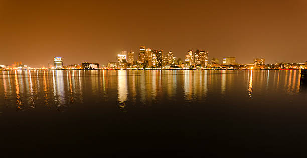 istock Boston skyline from the south port 168449625