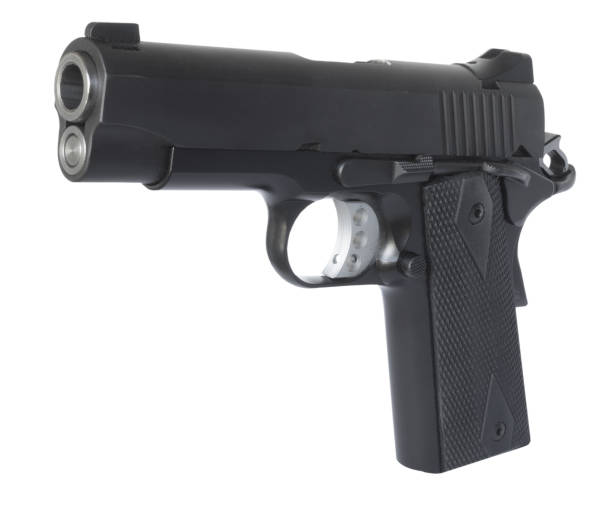 istock 1911 handgun chambered for 34 1684505510