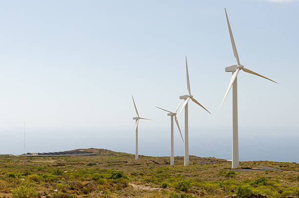 istock Wind Turbine installation on Tenerife island 168450562